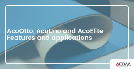 AcoOtto AcoUno AcoElite features and applications